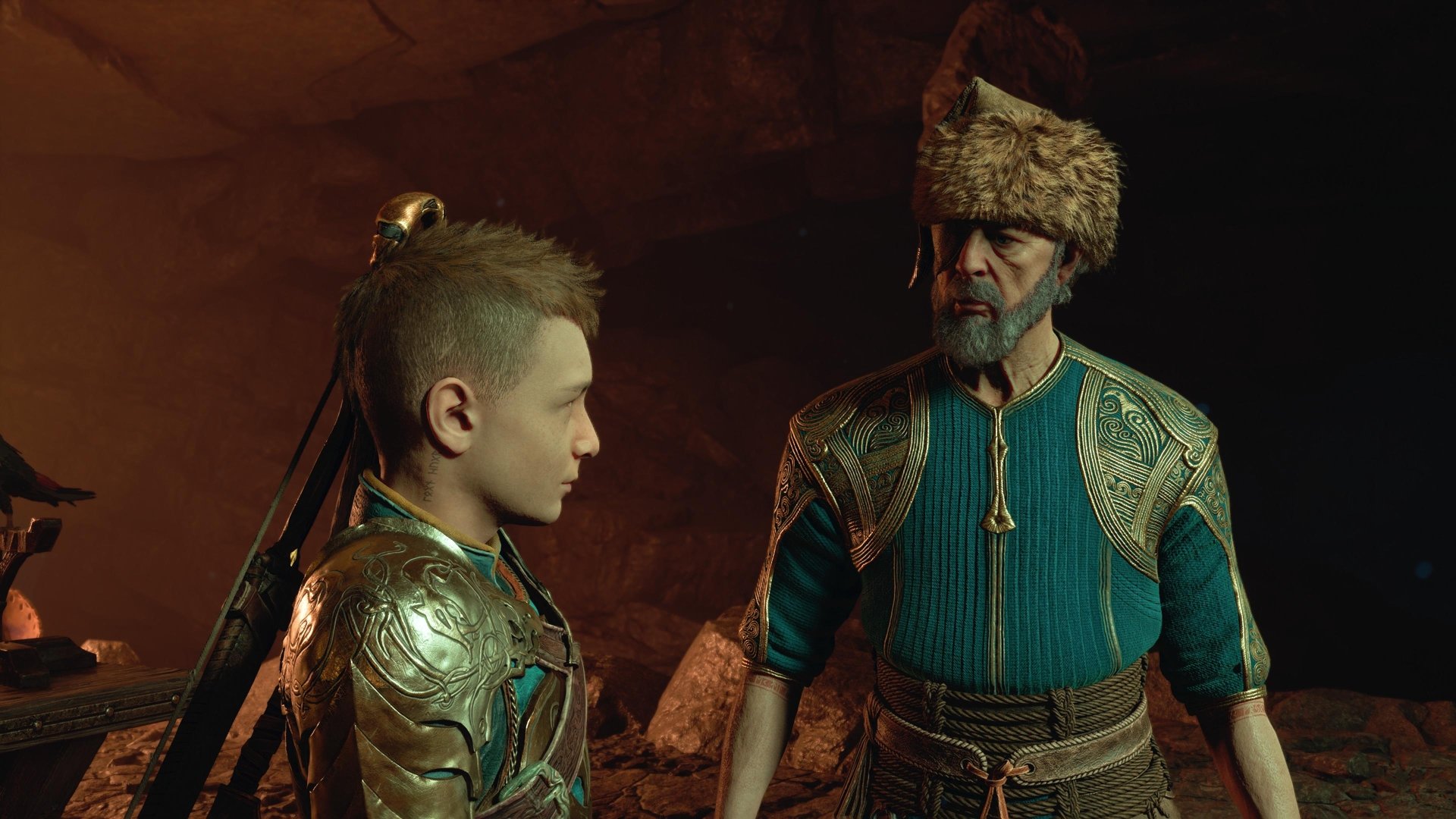 god of war ragnarok wallpaper by 4rcad1a