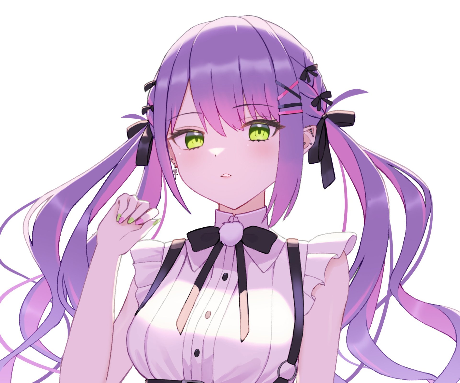 Download Hololive Tokoyami Towa Anime Virtual Youtuber HD Wallpaper by O e331