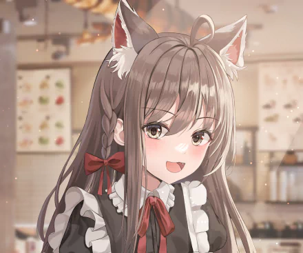 Anime girl anime girl HD Desktop Wallpaper | Background Image