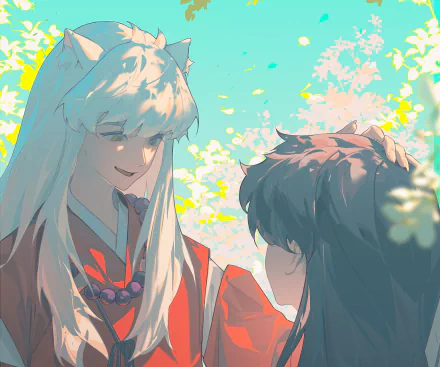  Higurashi Kagome &amp; InuYasha by xiejiyun