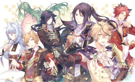 video game Sengoku Night Blood HD Desktop Wallpaper | Background Image