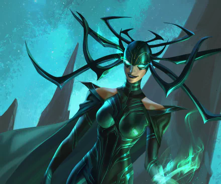  Hela - Marvel Snap by Qi Mang