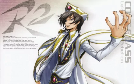 Lelouch Lamperouge Anime Code Geass HD Desktop Wallpaper | Background Image