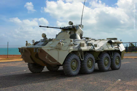 armored personnel carrier military BTR-80 HD Desktop Wallpaper | Background Image