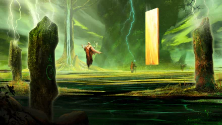 fantasy wizard HD Desktop Wallpaper | Background Image