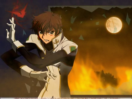 Suzaku Kururugi Anime Code Geass HD Desktop Wallpaper | Background Image