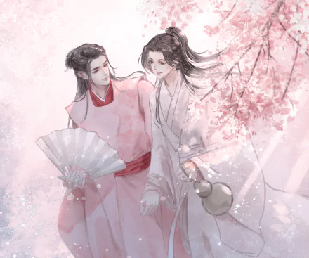 Zhou Zishu Wen Kexing TV Show Word of Honor HD Desktop Wallpaper | Background Image