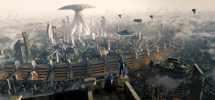 Sci Fi city sci fi city HD Desktop Wallpaper | Background Image