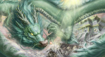 chinese dragon fantasy dragon HD Desktop Wallpaper | Background Image
