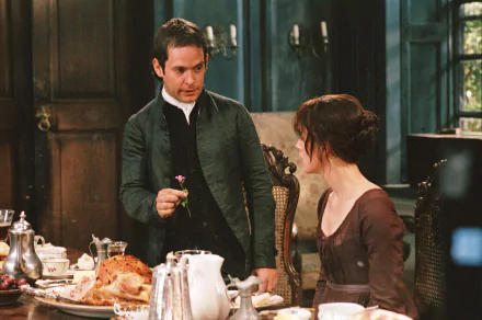 Tom Hollander Keira Knightley movie Pride & Prejudice HD Desktop Wallpaper | Background Image