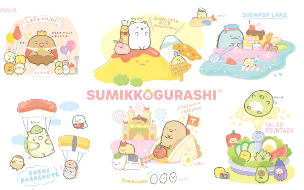 Anime Sumikko Gurashi HD Desktop Wallpaper | Background Image
