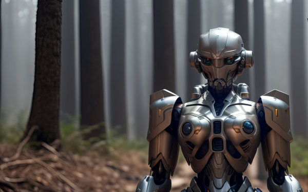 Sci Fi Cyborg Robot AI Art HD Wallpaper | Background Image