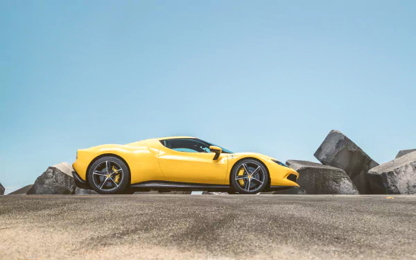 vehicle Ferrari 296 GTB HD Desktop Wallpaper | Background Image