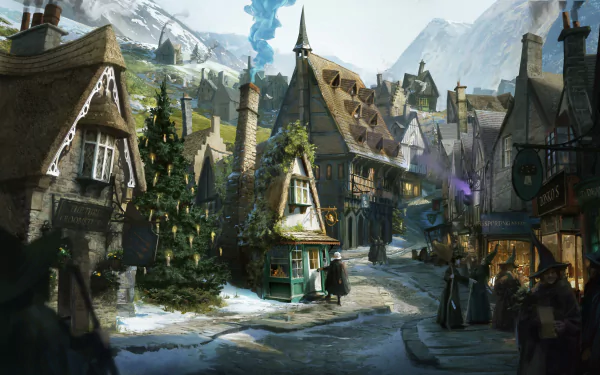  Concept Art: Hogsmeade