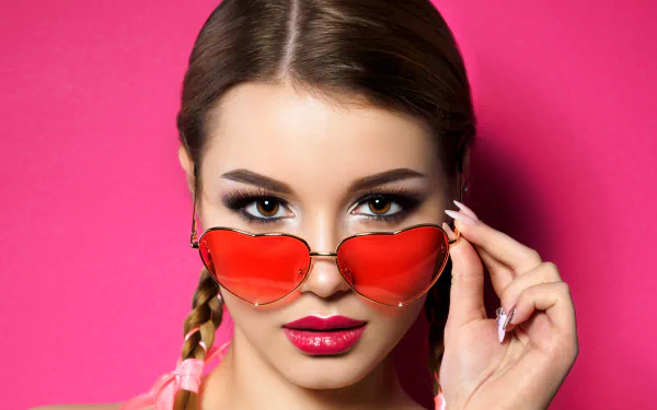 sunglasses woman face HD Desktop Wallpaper | Background Image