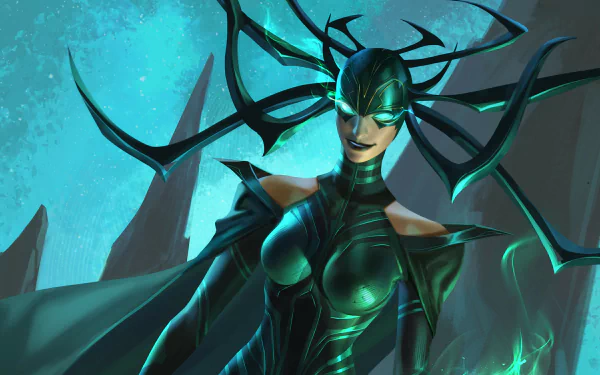  Hela - Marvel Snap by Qi Mang