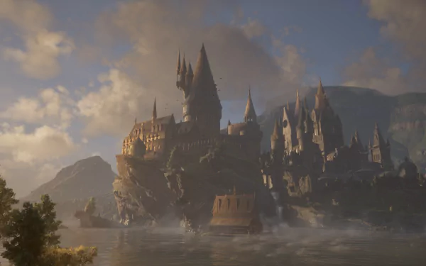Hogwarts Castle video game Hogwarts Legacy HD Desktop Wallpaper | Background Image