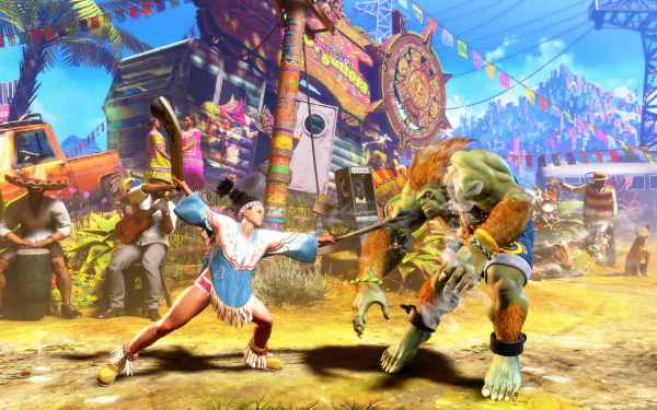 video game Street Fighter 6 HD Desktop Wallpaper | Background Image