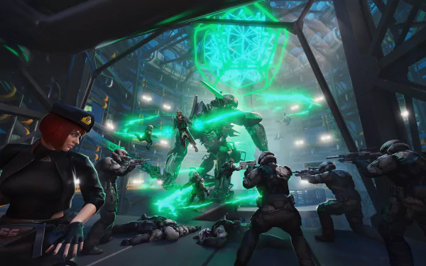 Sci Fi Mech HD Desktop Wallpaper | Background Image