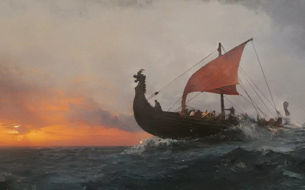 fantasy viking HD Desktop Wallpaper | Background Image