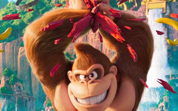 Donkey Kong movie Super Mario Bros. (2023) HD Desktop Wallpaper | Background Image