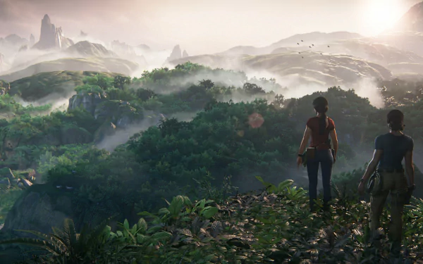 Nadine Ross Elena Fisher video game Uncharted: The Lost Legacy HD Desktop Wallpaper | Background Image