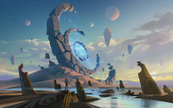Sci Fi exploration HD Desktop Wallpaper | Background Image