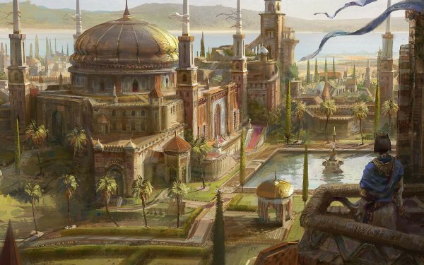 Fantasy City HD Wallpaper | Background Image