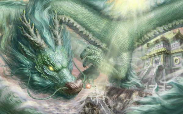 chinese dragon fantasy dragon HD Desktop Wallpaper | Background Image