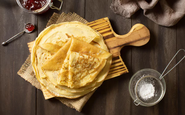 food crêpe HD Desktop Wallpaper | Background Image