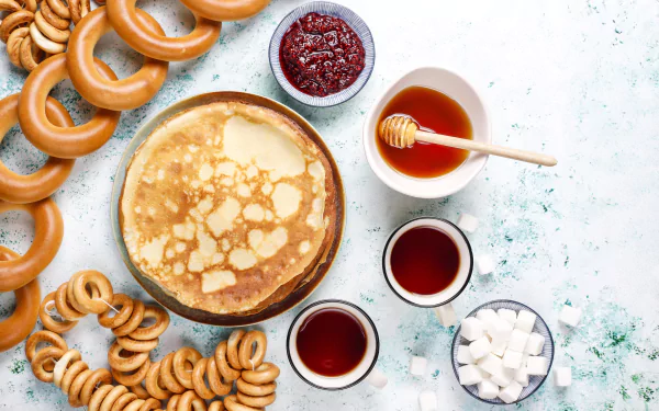 food crêpe HD Desktop Wallpaper | Background Image