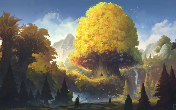  Mushroom Tree by Richard Lay