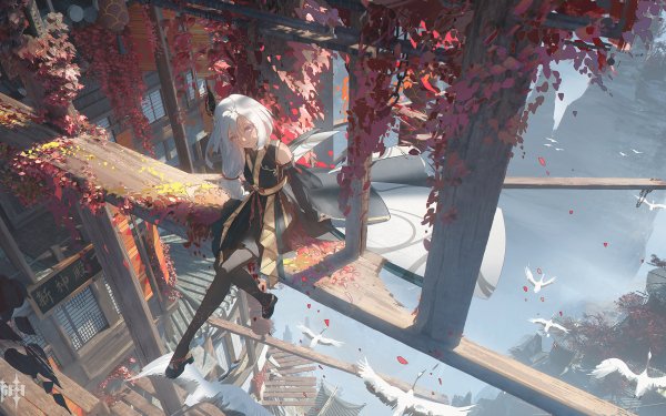 Video Game Genshin Impact Shenhe HD Wallpaper | Background Image