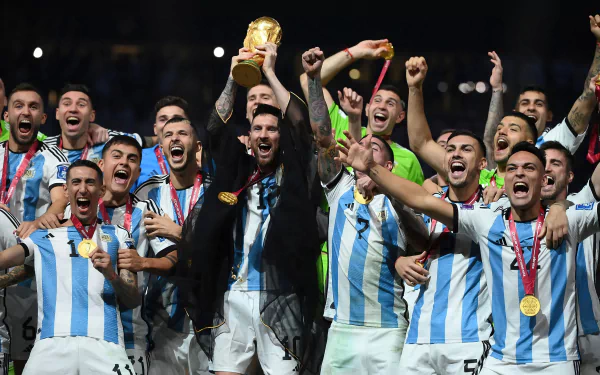 Argentina National Football Team Celebration - HD Wallpaper