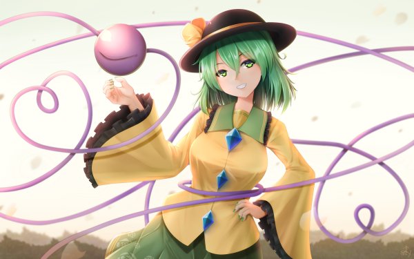 Anime Touhou Koishi Komeiji HD Wallpaper | Background Image