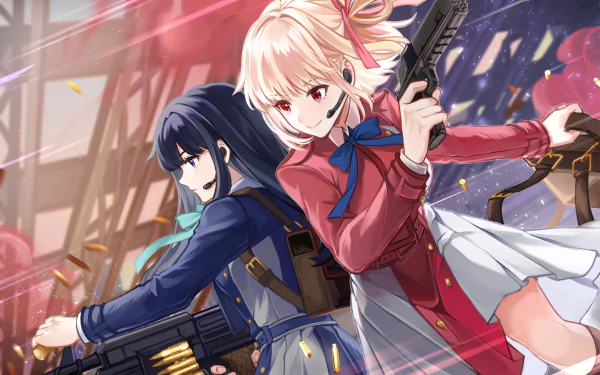  Chisato Nishikigi &amp; Takina Inoue by Mikanchii