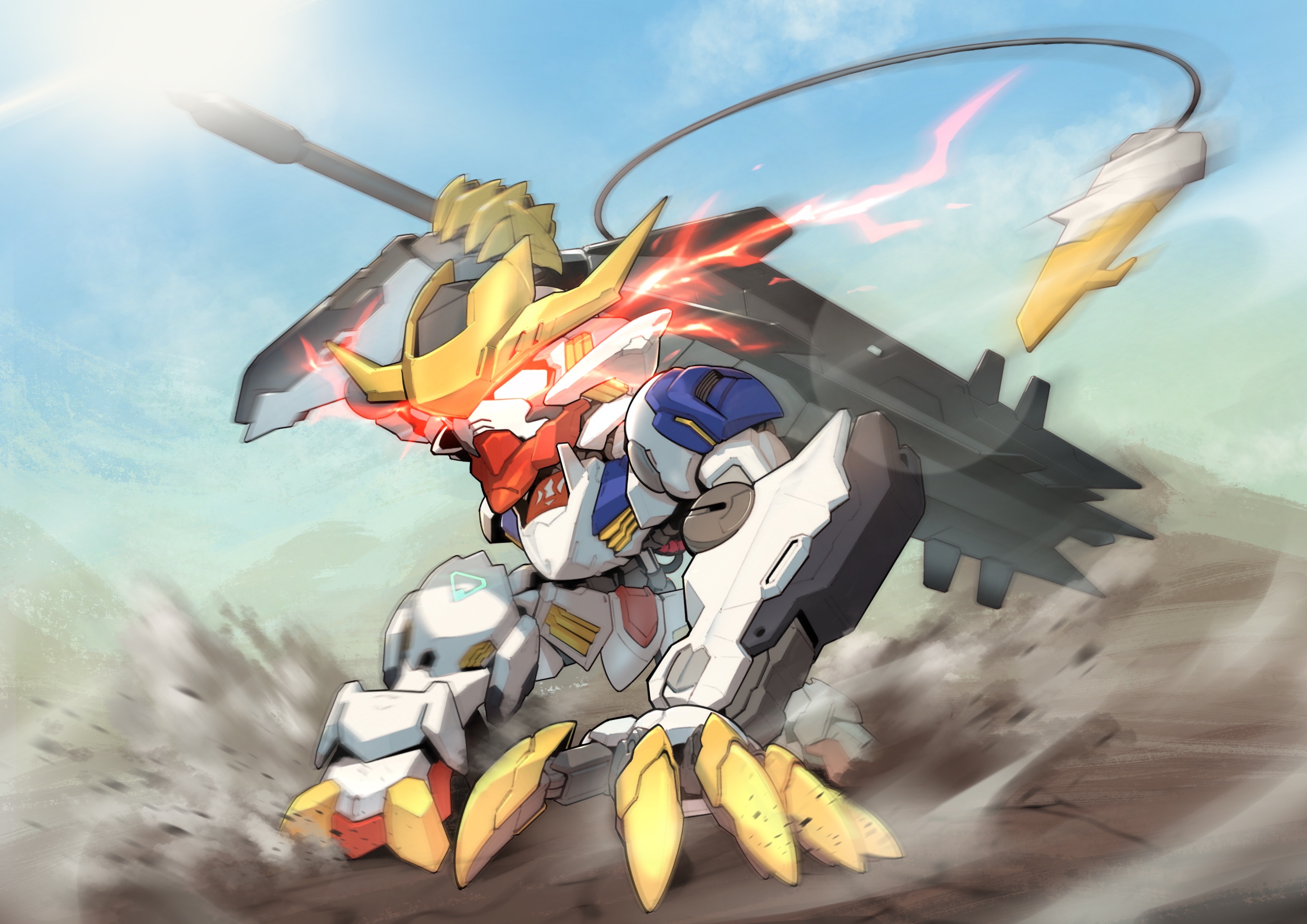 ASW-G-08 Gundam Barbatos Lupus Rex by Zakuma