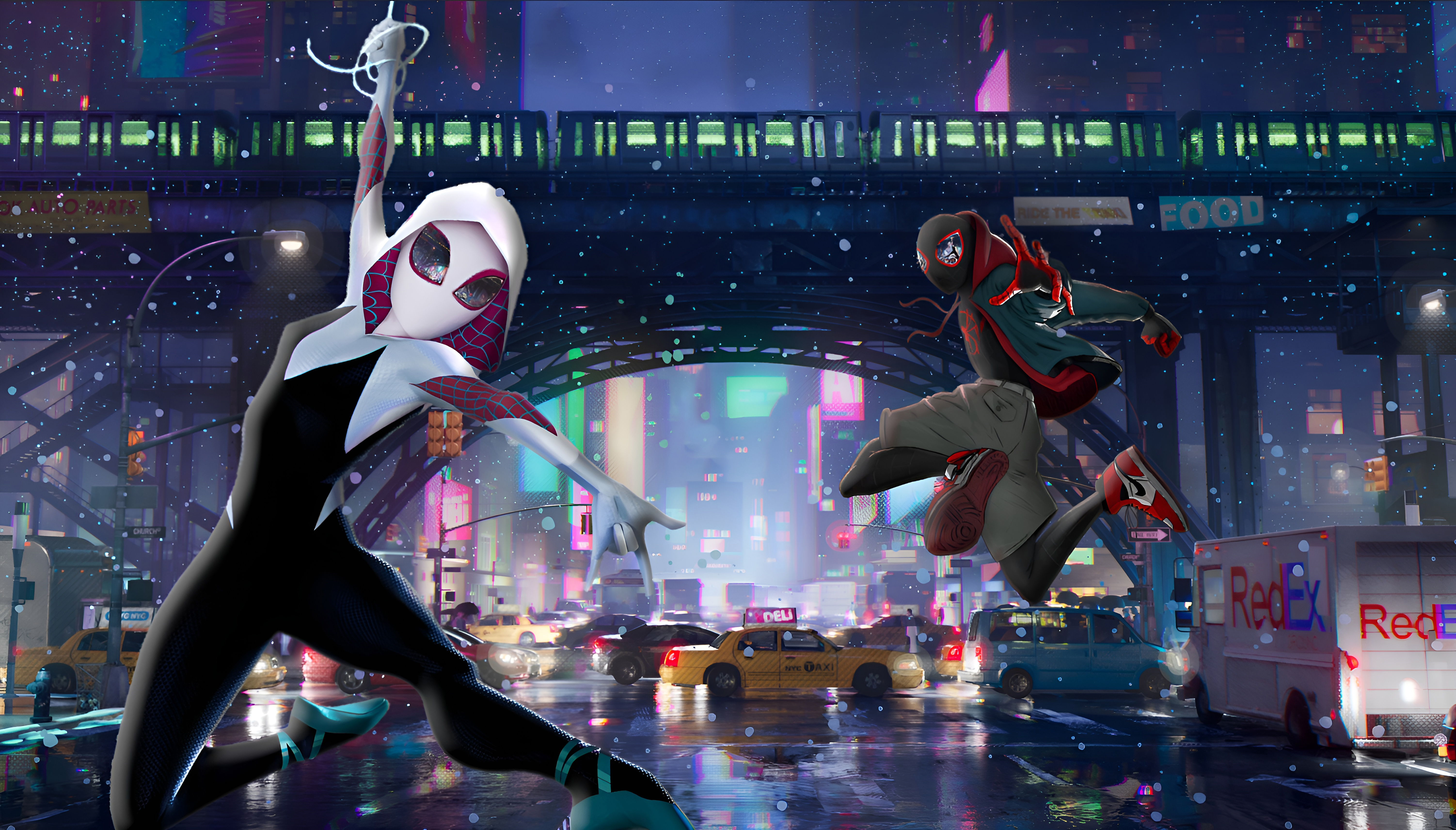 Spider-man Into the Spider-Verse Wallpaper by Thekingblader995 on