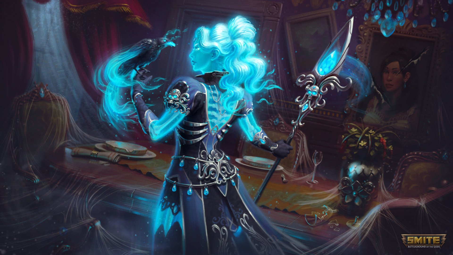 Download The Morrigan (Smite) Video Game Smite 4k Ultra HD Wallpaper