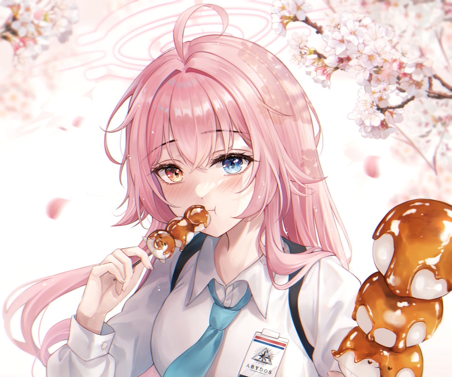 Download Heterochromia Takanashi Hoshino Video Game Blue Archive HD Wallpaper by pippin