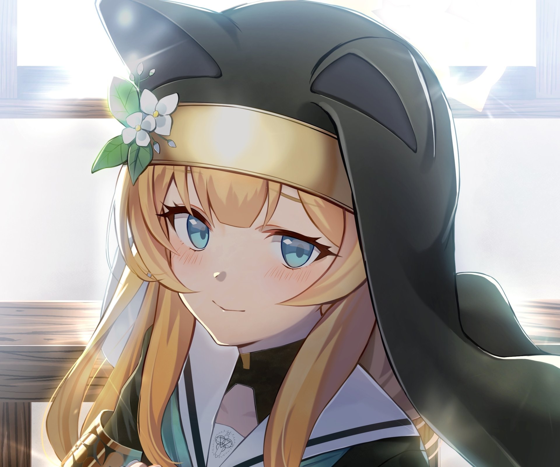 Download Iochi Mari Video Game Blue Archive HD Wallpaper by Gitaro