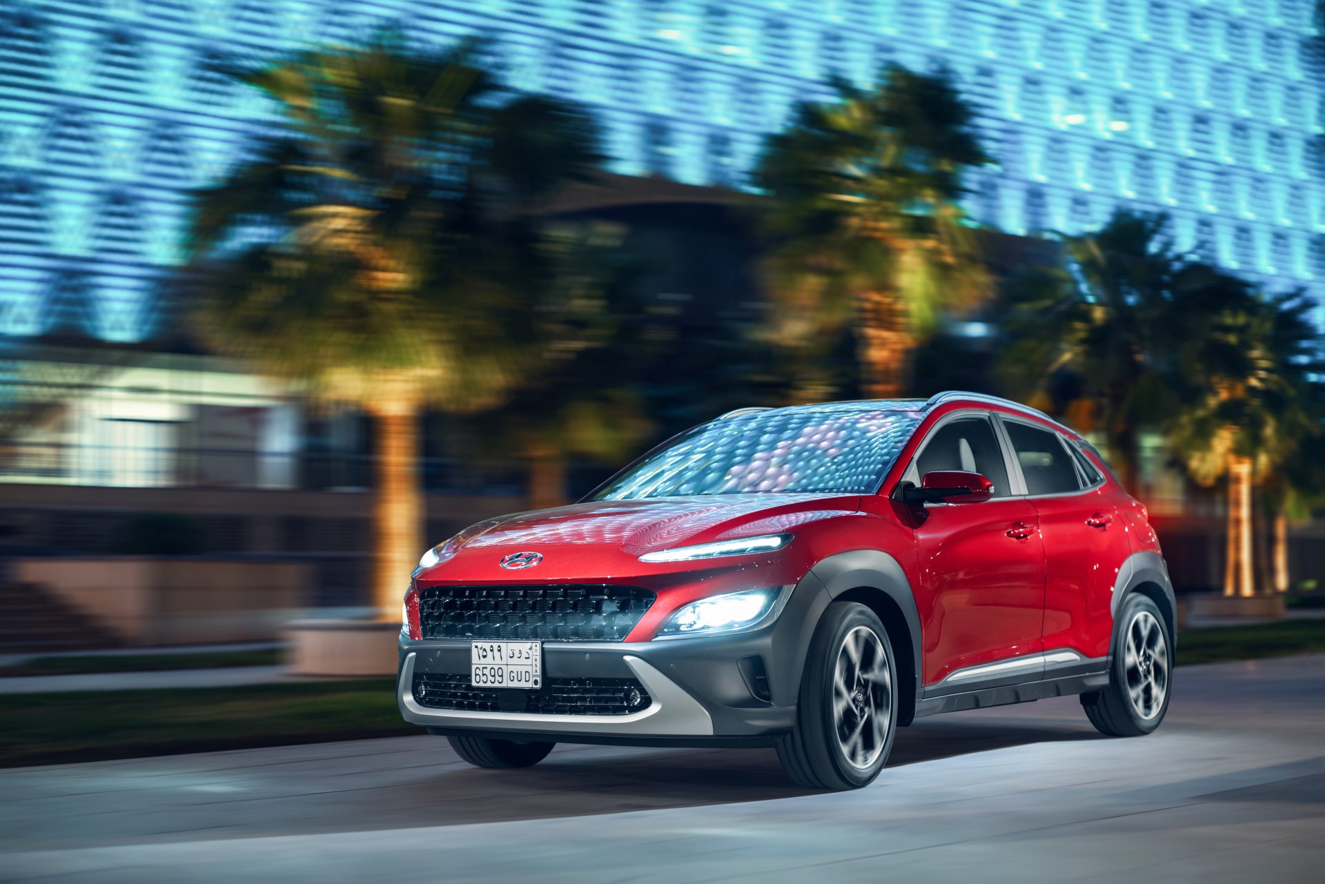 Download Vehicle Hyundai Kona 8k Ultra HD Wallpaper