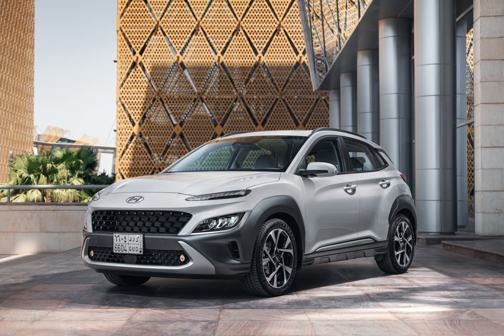 Download Vehicle Hyundai Kona 8k Ultra HD Wallpaper
