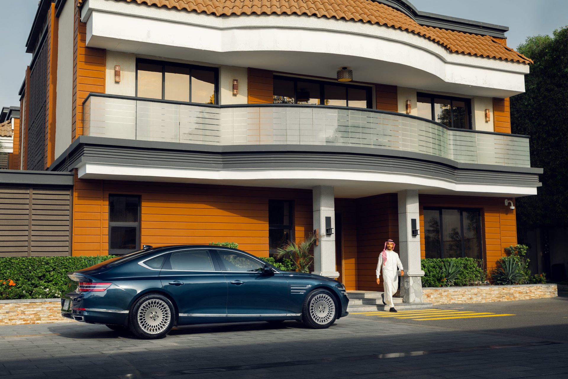 Download Vehicle Genesis G80 8k Ultra HD Wallpaper