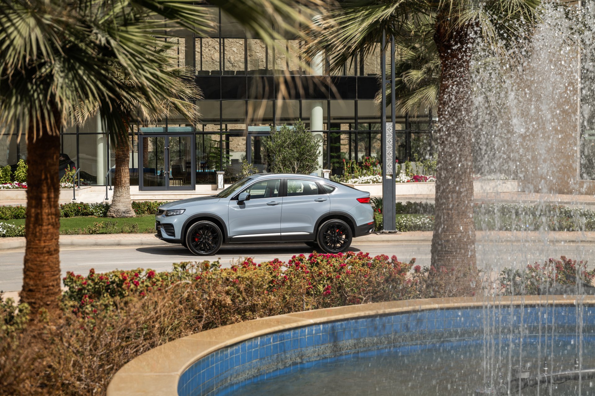 Download Vehicle Geely Tugella 8k Ultra HD Wallpaper