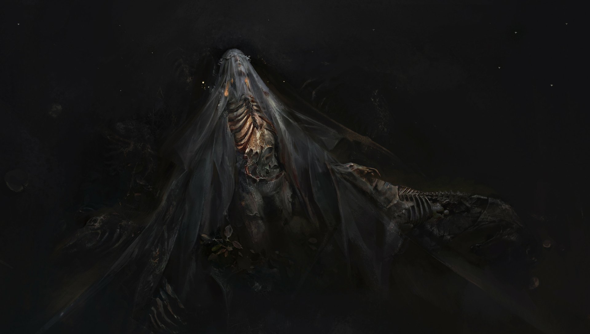 Download Dark Woman 4k Ultra HD Wallpaper by yi1zhi