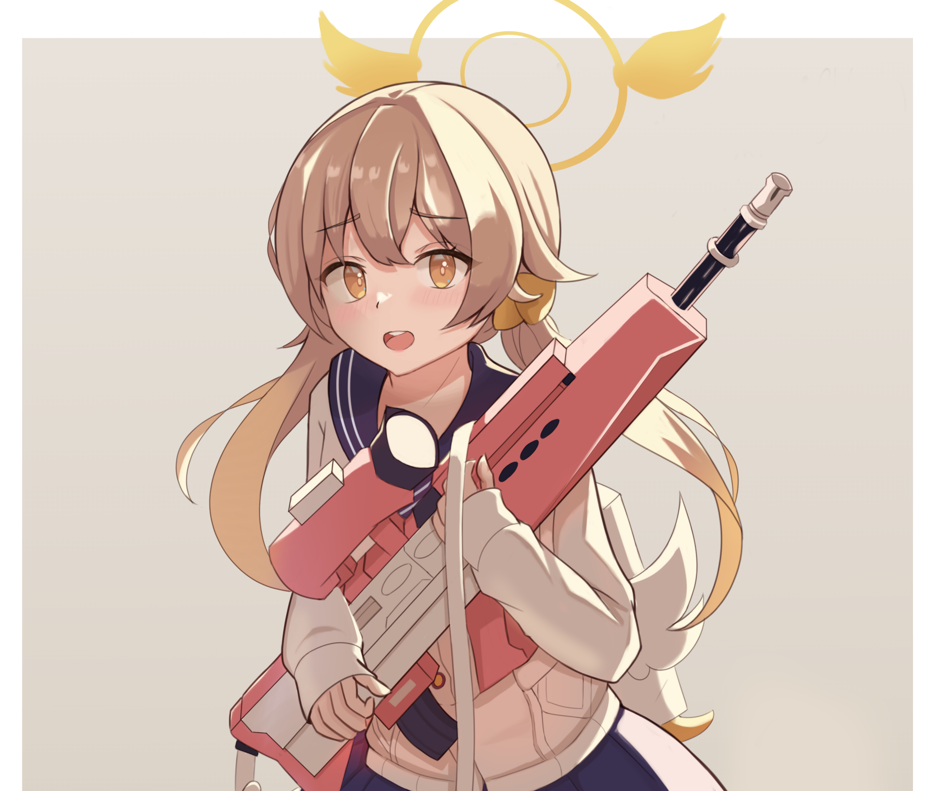 Download Ajitani Hifumi Video Game Blue Archive HD Wallpaper