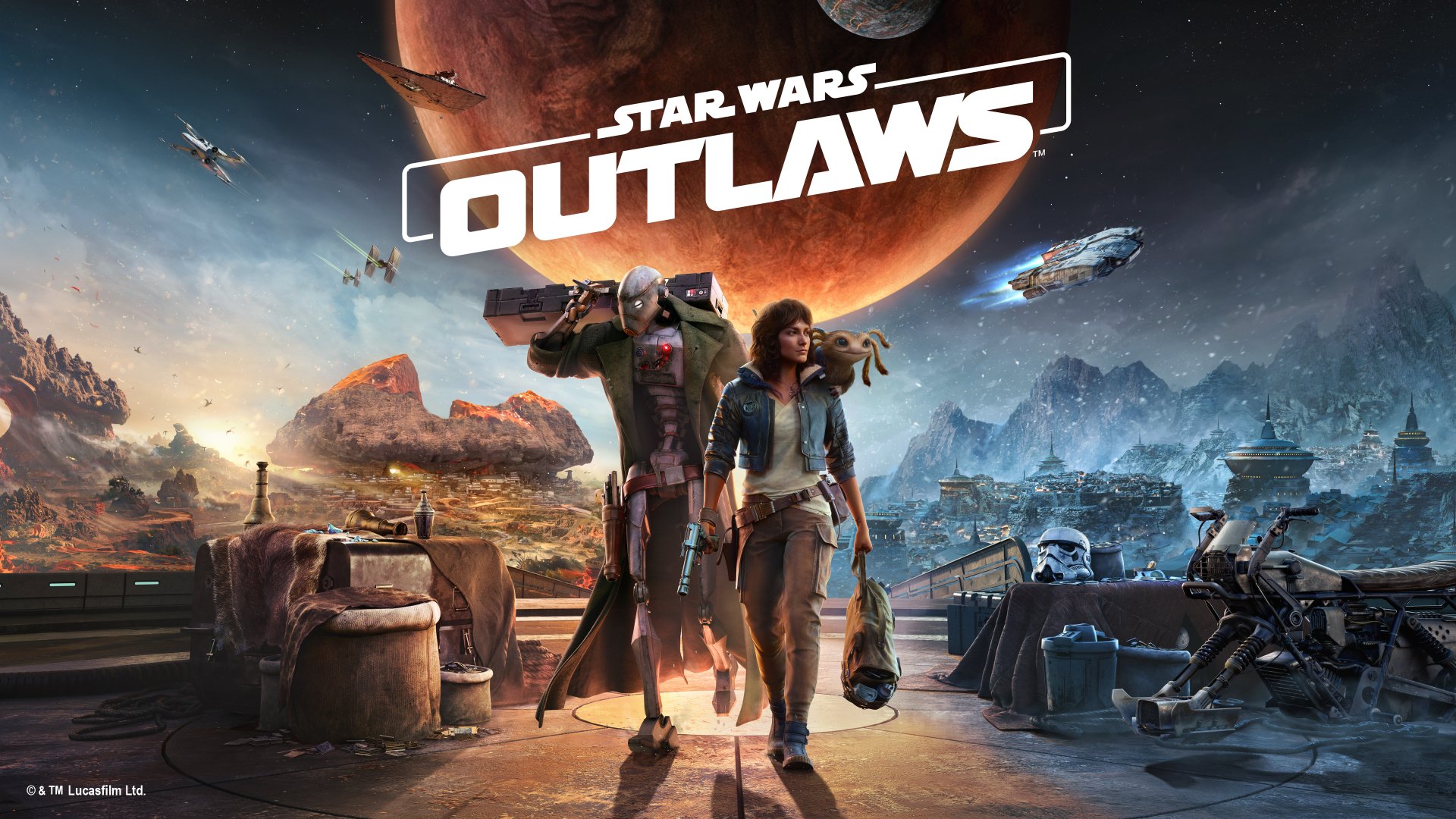 Download Video Game Star Wars Outlaws 4k Ultra HD Wallpaper