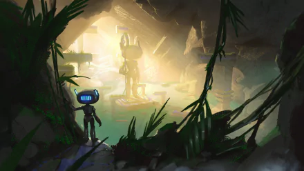 Sci Fi robot HD Desktop Wallpaper | Background Image