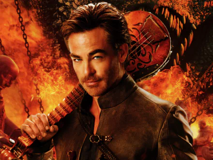 Chris Pine movie Dungeons & Dragons: Honor Among Thieves HD Desktop Wallpaper | Background Image